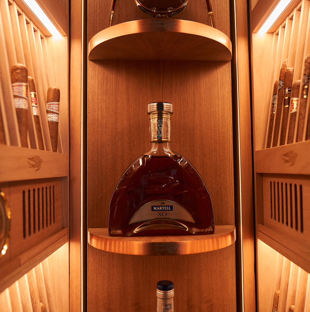 Martell – Cave à Cigares et Cognac Mandarin Oriental